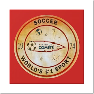 Baltimore Comets Soccer Posters and Art